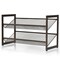 2/3/4 Tiers Flat and Slant Metal Shoe Rack for Entryway Hallway